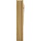 Ekena Millwork 8-in W x 48-in D x 48-in H Funston Slat Rough Cedar Woodgrain TimberThane Outlooker, Primed Tan OUTUR080X48X48FST24RCPR - alternate 5